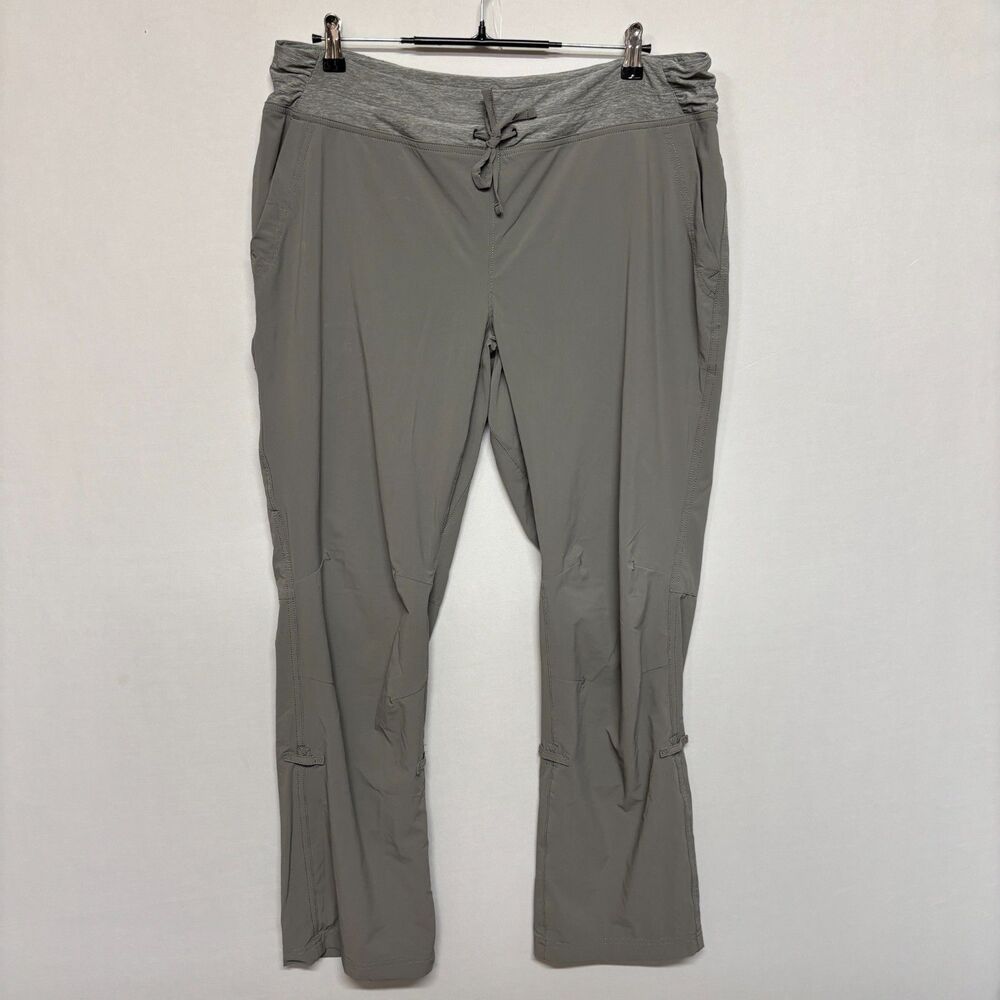 Duluth Trading Women Outdoor Hiking Ripstop Bootcut Pants Size 16x31 Gray D141 9
